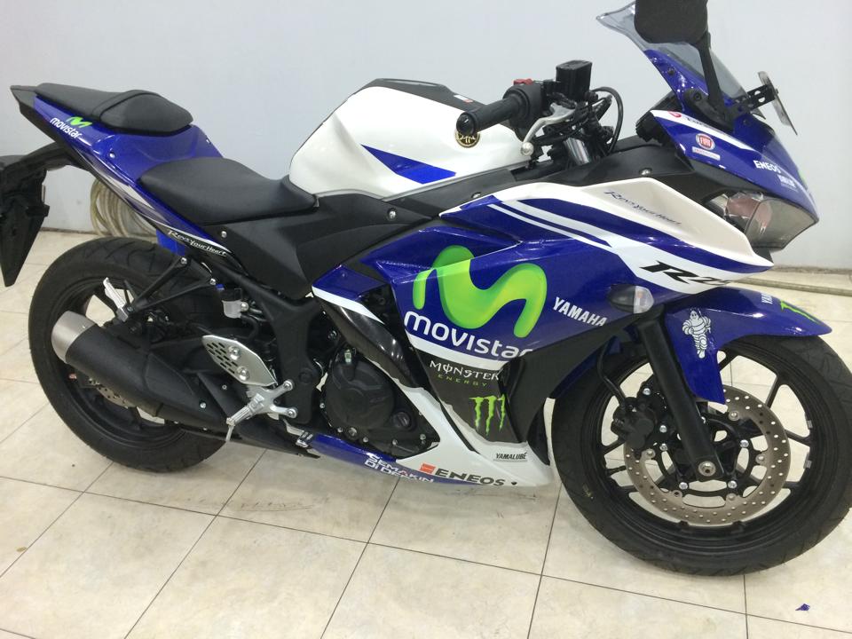 striping yamaha R25 movistar produksi ronita